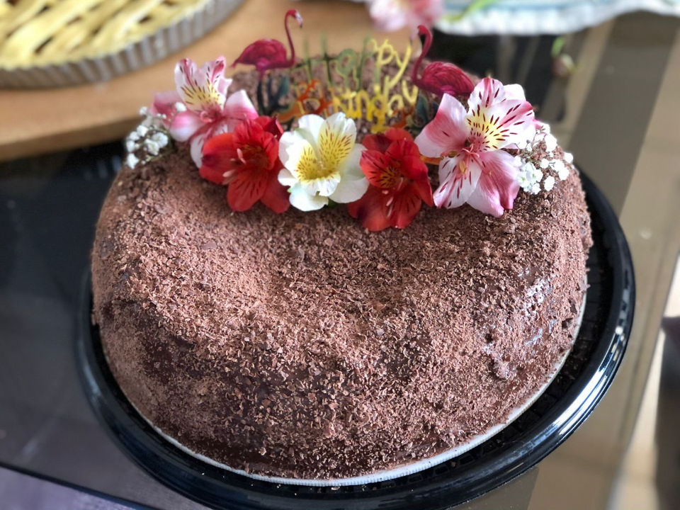 Tarta de chocolate por encargo